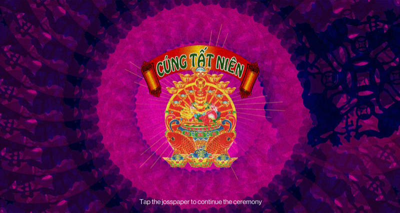 Cúng Tất Niên Interactive Poster